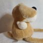 FAO SCHWARZ - 'GEOFFREY' PLUSH ADJUSTABLE LONG ARMS/LEGS STUFFED TAN PUPPY DOG