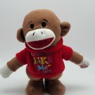 Dan Dee Singing Dancing Sock Monkey w/ Lights