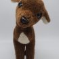 VINTAGE BABY DEER Fawn 6" Plush Stuffed Animal Dakin 1984 CLEAN