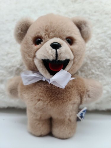 SNUGGLE BEAR Plush vintage Mini 6&acirc;�� Russ Berrie Lever Bros Advertising Toy