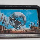 VINTAGE 1964-65 NEW YORK WORLD's FAIR  UNISPHERE SOUVENIR SERVING TRAY 11"X8"