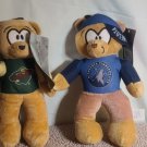 Minnesota Sports Teddy Bears Bundle - LOT of 2