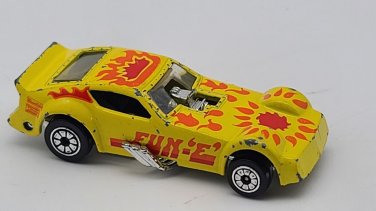 Kenner Fast 111's PISTON PUSHER (Funny Car Dragster) Yellow  - "Georgia"