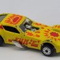 Kenner Fast 111's PISTON PUSHER (Funny Car Dragster) Yellow  - "Georgia"