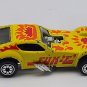 Kenner Fast 111's PISTON PUSHER (Funny Car Dragster) Yellow  - "Georgia"