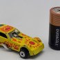 Kenner Fast 111's PISTON PUSHER (Funny Car Dragster) Yellow  - "Georgia"
