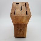 Wusthof Trident 5 Slot Wooden Block ONLY for Gourmet Knife Set
