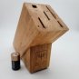Wusthof Trident 5 Slot Wooden Block ONLY for Gourmet Knife Set