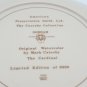 Decorative Cardinal Plate - American Preservation Gui-  - Limited Edition #'d