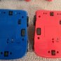 Lot 2 Little Tikes RC Bumper Cars Remotes Red & Blue WORKING *Missing Drivers*