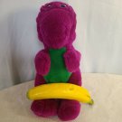 VTG BARNEY THE DINOSAUR PLUSH 1990's 15" VGC *CLEAN*