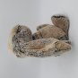 Jellycat London Bashful Cottontail Bunny Two-Tone Fur Plush Toy H11" Sitting