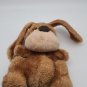 Russ Brown Long-Earred Puppy Dog Samuel 10" Plush Hand Puppet *CLEAN*