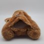 Russ Brown Long-Earred Puppy Dog Samuel 10" Plush Hand Puppet *CLEAN*