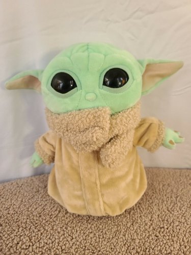 The Child Plush Soft Toy Medium The Mandalorian Baby Yoda