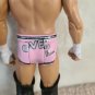 Dolph Ziggler WWE Wrestling Action Figure Mattel 2011 *PINK SHORTS*