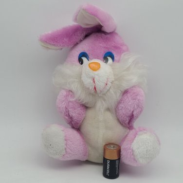 Vintage 12" Playmakers Purple Rabbit Plush *CLEAN *