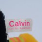 Vintage Russ Calvin Crow with Pink Hat Purple Tie Stuffed Animal Plush 9"