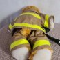 Build-A-Bear 17" Tabby Orange Cat Retired Striped Plush Firefighter w/Sound
