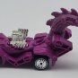 Hot Wheels 1987 PURPLE RODZILLA Rotating Head Car Dragon 1:64