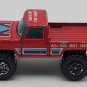 Matchbox Pick-Up 1:67 1985 4x4 Mini Pick Up Truck Aspen Ski Holidays Die Cast