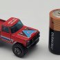 Matchbox Pick-Up 1:67 1985 4x4 Mini Pick Up Truck Aspen Ski Holidays Die Cast