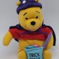 Vintage Applause Disney Winnie the Pooh Wizard 6&acirc;�� Halloween Trick or Treat Plush