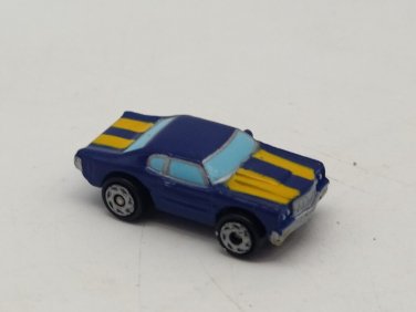 Vtg Micro Machines 1971 Chevrolet Malibu Chevy Blue Muscle Car 1995 Galoob