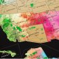 Scratch Map Deluxe World Map Poster Luckies Personal Travel Log Gift
