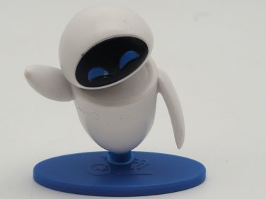 EVE Robot  Wall-e Disney Pixar 2020 Toy PVC Figure Cake Topper Mattel