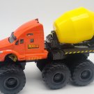 Maisto Monster Truck Mixer Metal Builder Zone Quarry Concrete Mixer Toy 8.5”