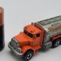 Hot Wheels Railroad Peterbilt Tank Truck Workhorses #2547 1986 Red 1:64 Vintage
