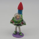 Disney Pixar Toy Story BUZZ LIGHTYEAR with ROCKET 2001 figure Toy Cake Topper