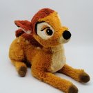 Disney Store Exclusive 10" BAMBI Lying Plush Deer Fawn Stuffed Animal Doll