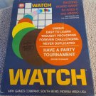 **RARE** MPH GAMES COMPANY WATCH BOARD GAME - 1960s?
