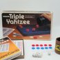 Vintage 1978 Deluxe Triple Yahtzee Game, E.S. Lowe w/ Extra Scoring Cards *AS-IS