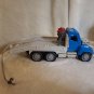 Driven by Battat Micro Series Blue Wrecker Flatbed Tow Truck Lights/Sounds