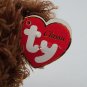 Ty Classic Shaggy 2015 Teddy Brown Bear 12" Beanie