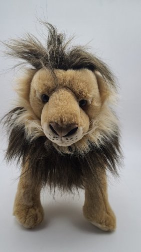 12" Plush Lion Plush Stuffed Animal *CLEAN *