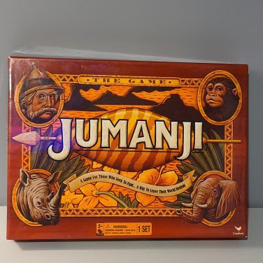 1995 Original Jumanji Action Board Game Complete in Great Condition COMPLETE