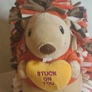 Hallmark Porcupine Spins with Music "Stuck on You"  9" *RARE*