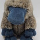 GUND 10" Plush WEBBER Platypus Duck Billed 1275 Vintage Stuffed Animal Blue