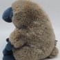 GUND 10" Plush WEBBER Platypus Duck Billed 1275 Vintage Stuffed Animal Blue