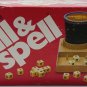 Vintage 1972 Spill & Spell by Parker Brothers 15 Cube Crossword Game - Complete