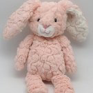 Mary Meyer Seafoam Putty Bunny Rabbit Plush Stuffed  11" Peachy Pink CLEAN
