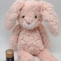 Mary Meyer Seafoam Putty Bunny Rabbit Plush Stuffed 11" Peachy Pink CLEAN