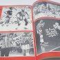 Vintage 1975 HARLEM GLOBETROTTERS PROGRAM Magazine The Popcorn Machine EUC