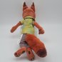 Disney Store Authentic Zootopia Nick Wilde Fox Plush Stuffed Animal 14&acirc;�� CLEAN