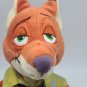 Disney Store Authentic Zootopia Nick Wilde Fox Plush Stuffed Animal 14â CLEAN