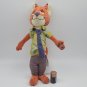 Disney Store Authentic Zootopia Nick Wilde Fox Plush Stuffed Animal 14â CLEAN